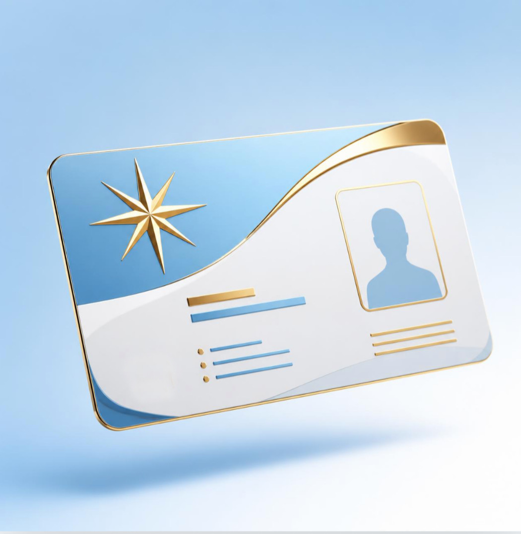 Carnet DIMA — Distinción Mundial Argentina con estrella dorada